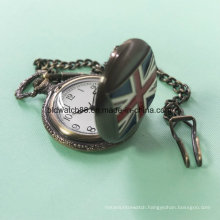 Best Alloy Pocket Watch Chain with Flag Japan Movement